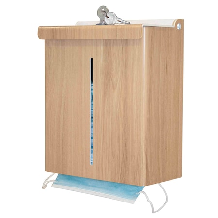 Bowman Dispensers Face Mask Locking Dispenser, Holds 23 Boxes FM404-0223